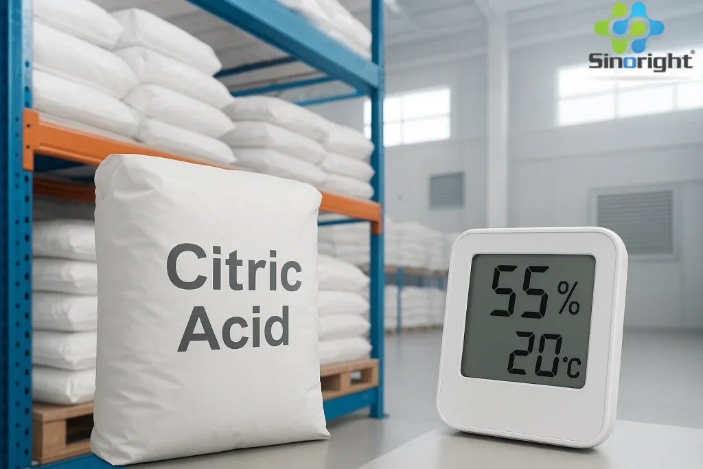 citric acid storage guide